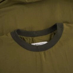 Maison Kitsune Woven Sweatshirt - Khaki -Emporio Clothing Shop maison kitsune woven sweatshirt khaki p51337 696635 image