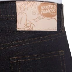 Naked And Famous Denim Easy Guy Japan Heritage Kasuri - Indigo -Emporio Clothing Shop naked and famous denim easy guy japan heritage kasuri indigo p56781 815462 image