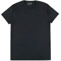 Naked And Famous Denim Naked And Famous Vintage Circular Knit Black T-Shirt