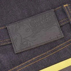 Naked And Famous Denim Weird Guy Guardian Selvedge Denim - Indigo -Emporio Clothing Shop naked and famous denim weird guy guardian selvedge denim indigo p41746 364782 image
