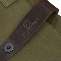 Nigel Cabourn Bucket Bag Halftex Peat Label - Dark Green -Emporio Clothing Shop nigel cabourn bucket bag halftex peat label dark green p61143 907360 image