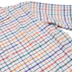 Nigel Cabourn Camp Collar Shirt - Off-White Check -Emporio Clothing Shop nigel cabourn camp collar shirt off white check p54448 758593 image