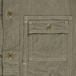 Nigel Cabourn Utility Shirt Type 2 10oz Denim - Green 8 Nigel Cabourn Utility Shirt Type 2 10oz Denim - Green -Emporio Clothing Shop nigel cabourn utility shirt type 2 10oz denim green p61138 907268 image