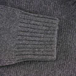 None Of The Above Cashmere Blend Roll Neck Jumper - Grey -Emporio Clothing Shop none of the above cashmere blend roll neck jumper grey p51474 694686 image