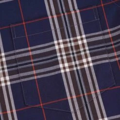 None Of The Above Check Shirt - Navy -Emporio Clothing Shop none of the above check shirt navy p53332 723122 image