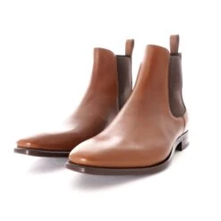 None Of The Above Handmade Chelsea Boots - Tan Leather -Emporio Clothing Shop none of the above handmade chelsea boots tan leather p45416 486926 image