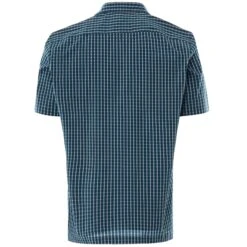 None Of The Above Made In Italy Daytona Short Sleeve Shirt - Green Check -Emporio Clothing Shop none of the above made in italy daytona short sleeve shirt green check p45994 510152 image