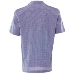 None Of The Above Made In Italy Short Sleeve Shirt - Navy -Emporio Clothing Shop none of the above made in italy short sleeve shirt navy p45998 510014 image