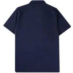None Of The Above Zip Polo Shirt - Navy -Emporio Clothing Shop none of the above zip polo shirt navy p59087 867387 image