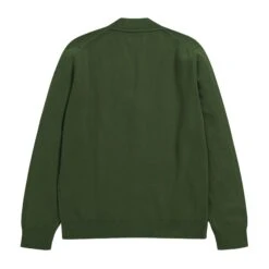 Norse Projects Adam Lambswool Cardigan - Army Green -Emporio Clothing Shop norse projects adam lambswool cardigan army green p59612 880439 image