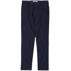 Norse Projects Aros Slim Light Stretch Trousers - Navy