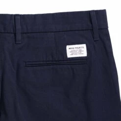 Norse Projects Aros Slim Light Stretch Trousers - Navy -Emporio Clothing Shop norse projects aros slim light stretch trousers navy p59608 880218 image