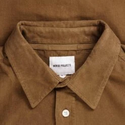 Norse Projects Osvald Corduroy Shirt - Camel 7 Norse Projects Osvald Corduroy Shirt - Camel -Emporio Clothing Shop norse projects osvald corduroy shirt camel p59610 880141 image