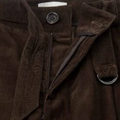 Oliver Spencer Belted Trousers - Whitton Cord Brown -Emporio Clothing Shop oliver spencer belted trousers whitton cord brown p60869 900549 image