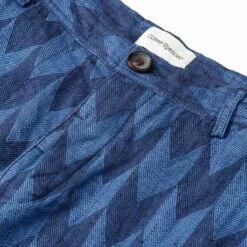 Oliver Spencer Judo Shorts - Blue -Emporio Clothing Shop oliver spencer judo shorts blue p54110 743733 image