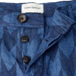 Oliver Spencer Judo Shorts - Blue -Emporio Clothing Shop oliver spencer judo shorts blue p54110 743738 image
