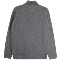Paul And Shark Half Zip Jumper - Grey -Emporio Clothing Shop paul and shark yachting half zip jumper grey p59535 879210 image