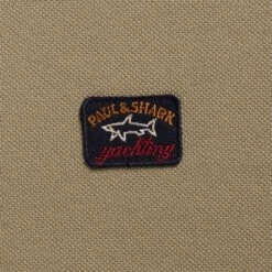 Paul And Shark Patch Logo Polo Shirt - Beige -Emporio Clothing Shop paul and shark yachting patch logo polo shirt beige p59450 875327 image