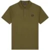 Paul And Shark Patch Logo Polo Shirt - Khaki -Emporio Clothing Shop paul and shark yachting patch logo polo shirt khaki p59451 875339 image