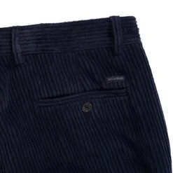 Paul And Shark Stretch Velvet Chino Trousers - Navy Blue -Emporio Clothing Shop paul and shark yachting stretch velvet chino trousers navy blue p60472 890983 image