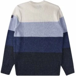 Paul And Shark Stripe Sweater - Blue -Emporio Clothing Shop paul and shark yachting stripe sweater blue p59072 867561 image