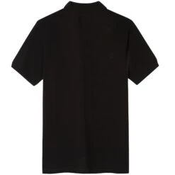 Paul Smith Cotton-Piqué Zebra Polo Shirt - Black -Emporio Clothing Shop paul smith cotton pique zebra polo shirt black p59289 874762 image