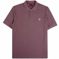 Paul Smith Cotton-Piqué Zebra Polo Shirt - Light Purple
