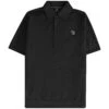 Paul Smith Short Sleeve Polo Shirt - Black -Emporio Clothing Shop paul smith short sleeve polo shirt black p57306 828573 image