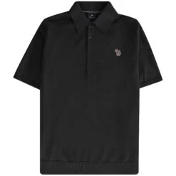 Paul Smith Short Sleeve Polo Shirt - Black