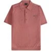 Paul Smith Short Sleeve Zebra Badge Polo Shirt - Brick Red -Emporio Clothing Shop paul smith short sleeve zebra badge polo shirt brick red p57376 829875 image