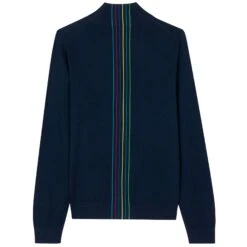 Paul Smith Sports Stripe Cardigan - Navy -Emporio Clothing Shop paul smith sports stripe cardigan navy p59628 880578 image