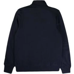 Paul Smith Zebra Logo Zip-Neck Sweatshirt - Dark Navy -Emporio Clothing Shop paul smith zebra logo zip neck sweatshirt dark navy p59306 877656 image