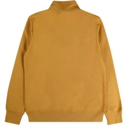 Paul Smith Zebra Logo Zip-Neck Sweatshirt - Ochre -Emporio Clothing Shop paul smith zebra logo zip neck sweatshirt ochre p59302 874507 image