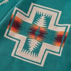 Pendleton Woolen Mills Crewneck Wool Pullover - Turquoise Harding -Emporio Clothing Shop pendleton woolen mills crewneck wool pullover turquoise harding p61115 906838 image