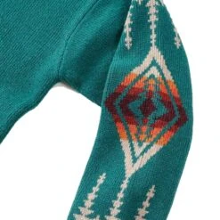 Pendleton Woolen Mills Crewneck Wool Pullover - Turquoise Harding -Emporio Clothing Shop pendleton woolen mills crewneck wool pullover turquoise harding p61115 906842 image