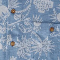 Pendleton Woolen Mills Short Sleeve Wayside Knit Shirt - Surf Blue -Emporio Clothing Shop pendleton woolen mills short sleeve wayside knit shirt surf blue p58385 851398 image