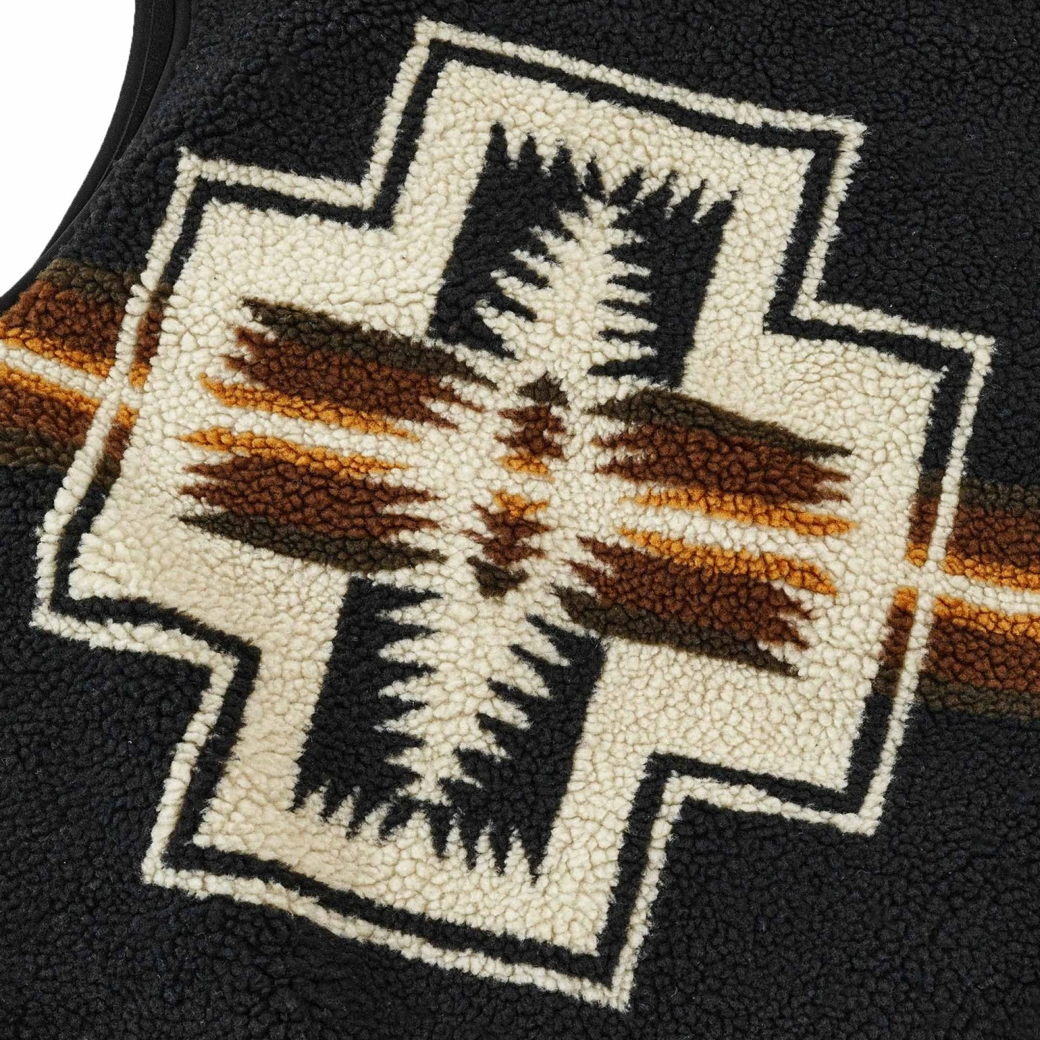 Pendleton Woolen Mills Unisex Boa Stand Vest - Black 6 Pendleton Woolen Mills Unisex Boa Stand Vest - Black - Image 4