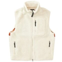 Pendleton Woolen Mills Unisex Boa Stand Vest - Ivory