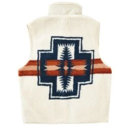 Pendleton Woolen Mills Unisex Boa Stand Vest - Ivory 9 Pendleton Woolen Mills Unisex Boa Stand Vest - Ivory -Emporio Clothing Shop pendleton woolen mills unisex boa stand vest ivory p61111 906906 image