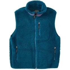 Pendleton Woolen Mills Unisex Boa Stand Vest - Turquoise Harding