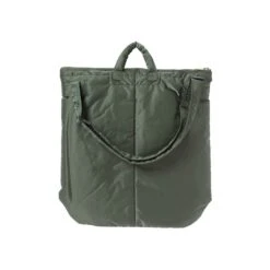 Porter-Yoshida & Co. Tanker 2 Way Helmet Bag - Sage Green -Emporio Clothing Shop porter yoshida co tanker 2 way helmet bag sage green p58870 863878 image
