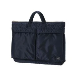 Porter-Yoshida & Co. Tanker Short Helmet Bag Large - Iron Blue