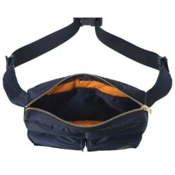 Porter-Yoshida & Co. Tanker Waist Bag - Iron Blue -Emporio Clothing Shop porter yoshida co tanker waist bag iron blue p58865 858293 image