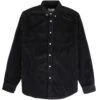 Portuguese Flannel Lobo Corduroy Shirt - Black 2 Portuguese Flannel Lobo Corduroy Shirt - Black -Emporio Clothing Shop portuguese flannel lobo corduroy shirt black p60315 890460 image
