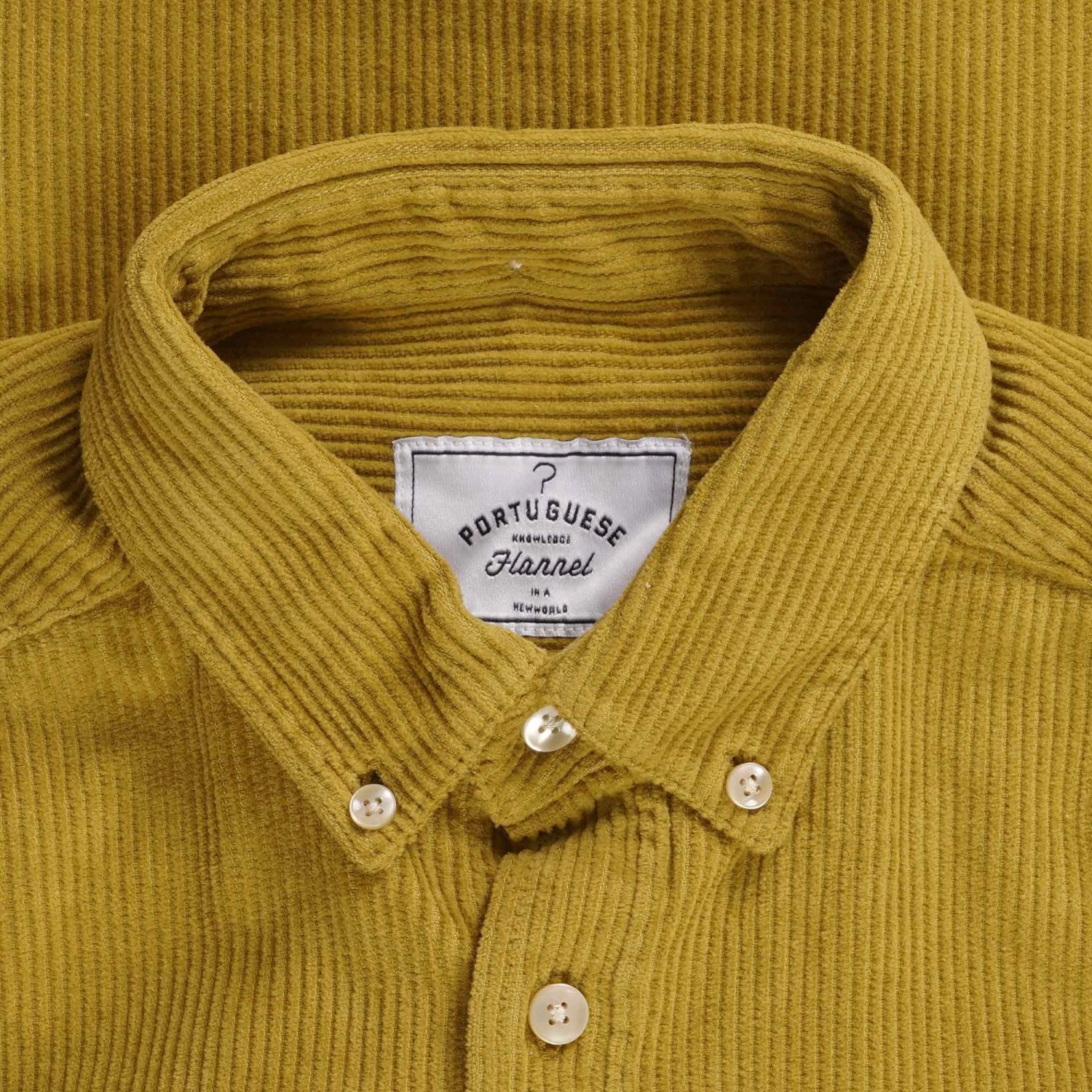 Portuguese Flannel Lobo Corduroy Shirt - Prairie 4 Portuguese Flannel Lobo Corduroy Shirt - Prairie - Image 2