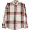 Portuguese Flannel Nords Check Shirt - White And Red 2 Portuguese Flannel Nords Check Shirt - White And Red -Emporio Clothing Shop portuguese flannel nords check shirt white and red p59746 884131 image