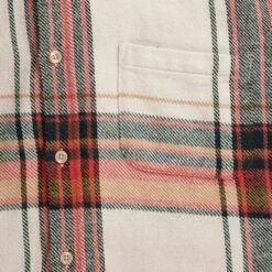 Portuguese Flannel Nords Check Shirt - White And Red -Emporio Clothing Shop portuguese flannel nords check shirt white and red p59746 884141 image