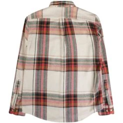 Portuguese Flannel Nords Check Shirt - White And Red -Emporio Clothing Shop portuguese flannel nords check shirt white and red p59746 884146 image