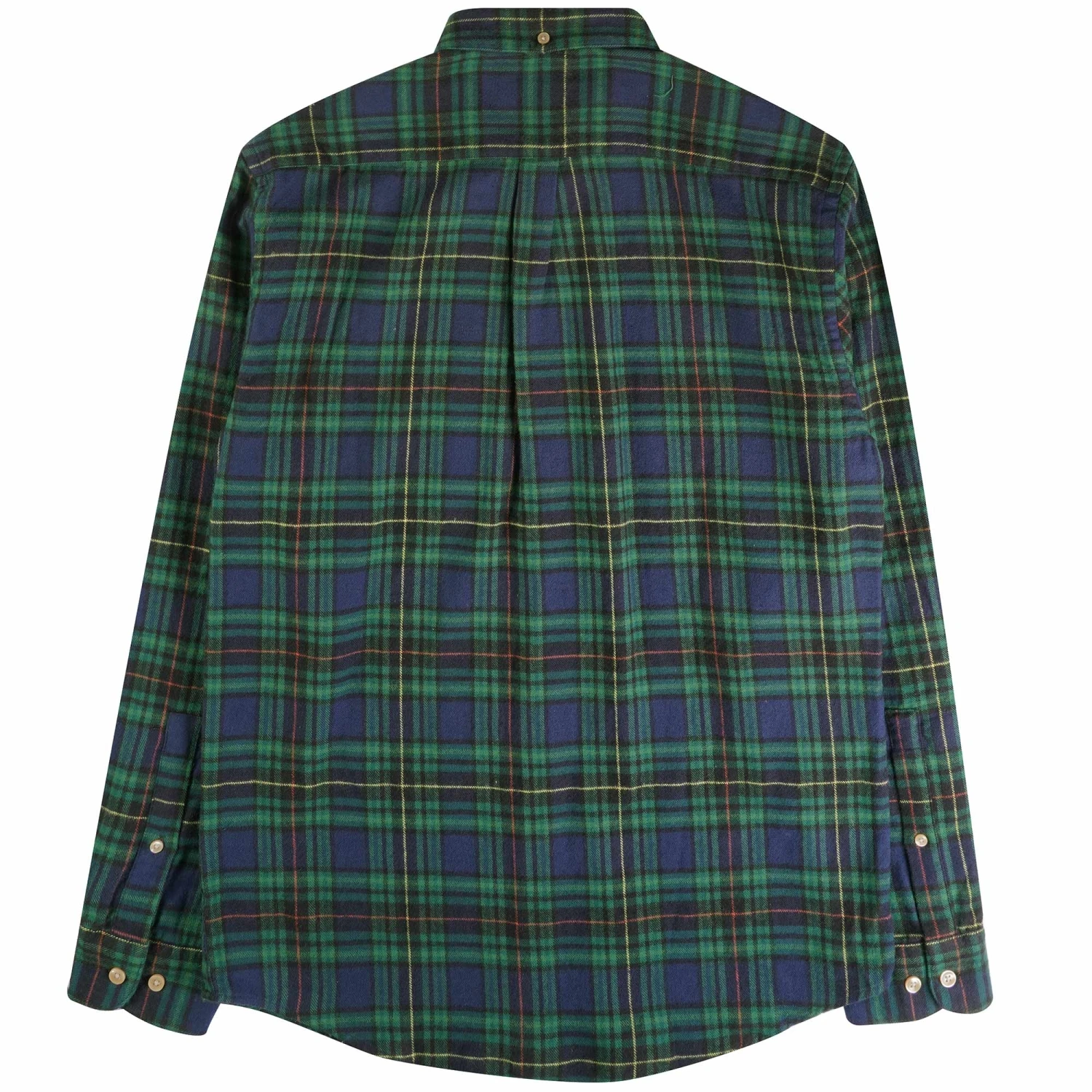 Portuguese Flannel Ortis Shirt - Green 6 Portuguese Flannel Ortis Shirt - Green - Image 4