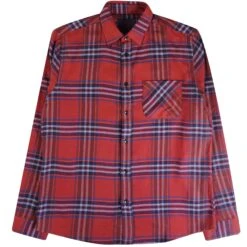 Portuguese Flannel Pau Shirt - Red